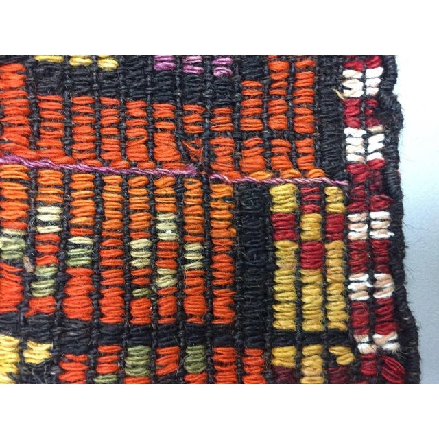 Vintage Turkish Kilim Rug For Sale - Image 3 of 10