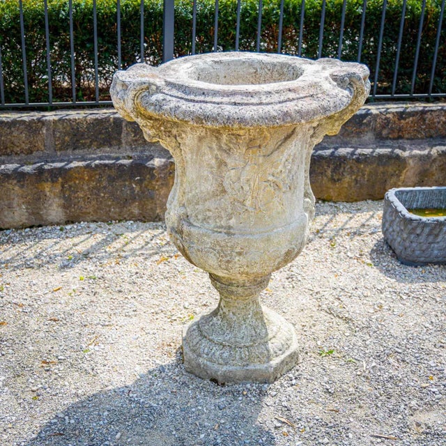 Large Crater Vase, 20th Century For Sale - Image 5 of 11