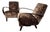 Vintage Armchairs from Jindrich Halabala, 1940s, Set of 2 For Sale
