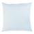 Schumacher Lange Glazed Linen 20" Pillow In Ciel For Sale