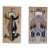 1970s Modernist Hopi Kachina Style Sand Art Wall Hanging For Sale