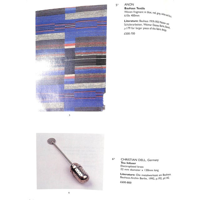 Paper Design Trilogy Part 2 Forms and Cultures of the Twentieth Century - 16th May 2000 Design Phillips For Sale - Image 7 of 7