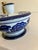 Chinoiserie Vintage the Bombay Company Blue and White Lidded Dish For Sale - Image 3 of 10