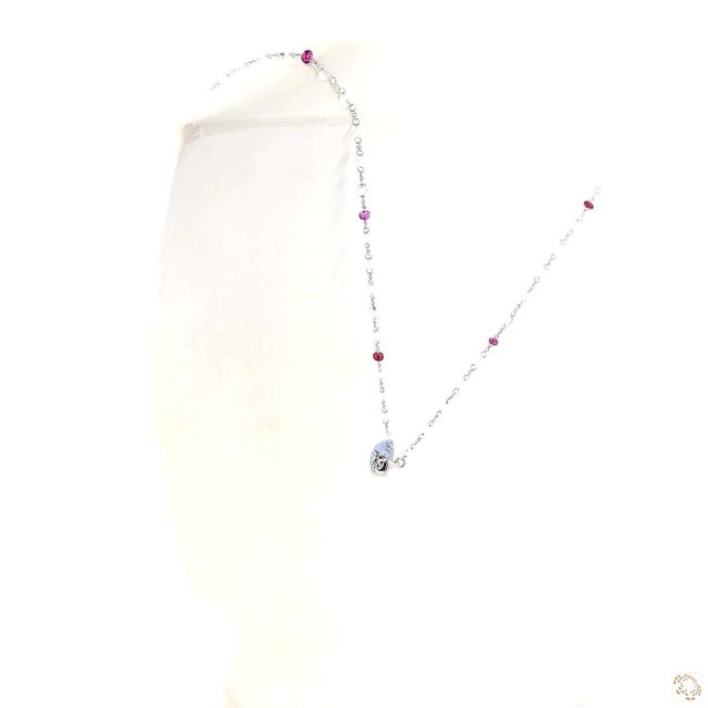 Early 21st Century 8.55 Carat Rose Cut Diamond Gold Platinum Chain Necklace For Sale - Image 5 of 9