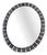 Oval Ceramic Mosaic Mirror, 1950s For Sale