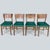 Wood Vintage Oak Dining Chairs, 1960s, Set of 4 For Sale - Image 7 of 9