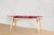 Oak Surf Hand-Woven Fabric Bench by Jean-Baptiste Van Den Heede For Sale - Image 6 of 8