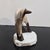 Mid-Century Modern Mid Century Modern Maigon Daga Afghan Hound Figurine Ceramic Marble Base Art Pottery Dog For Sale - Image 3 of 9
