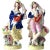 White Antique Figurines from Staffordshire, Set of 2 For Sale - Image 8 of 8