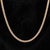 10k Rose Gold 7 3/8 Ct Tw Natural Diamond Tennis Necklace, 20 In. For Sale - Image 4 of 5