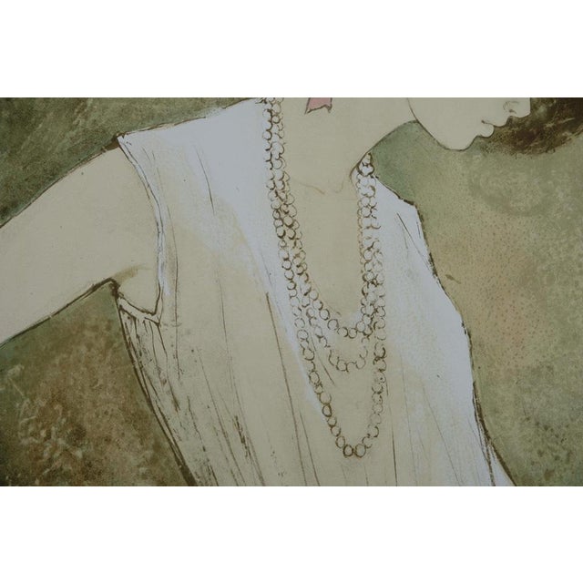 Bernard Charoy, Charlotte au collier, Lithograph For Sale - Image 4 of 8