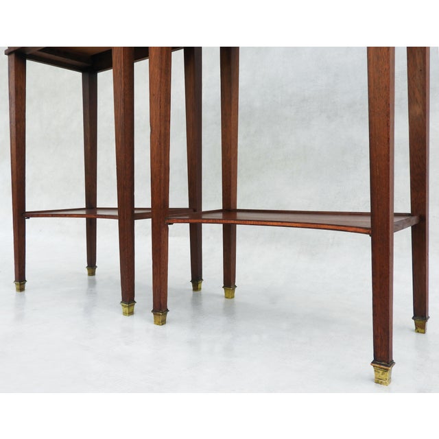 Louis XVI Revival Nightstands, 1950s, Set of 2 For Sale - Image 10 of 11