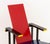 Red Gerrit Rietveld X Cassina "Red and Blue" Armchair For Sale - Image 8 of 10