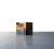 Directional Late 20th Century Paul Evans Style Patchwork Brutalist Metal Cube End Table For Sale - Image 4 of 8
