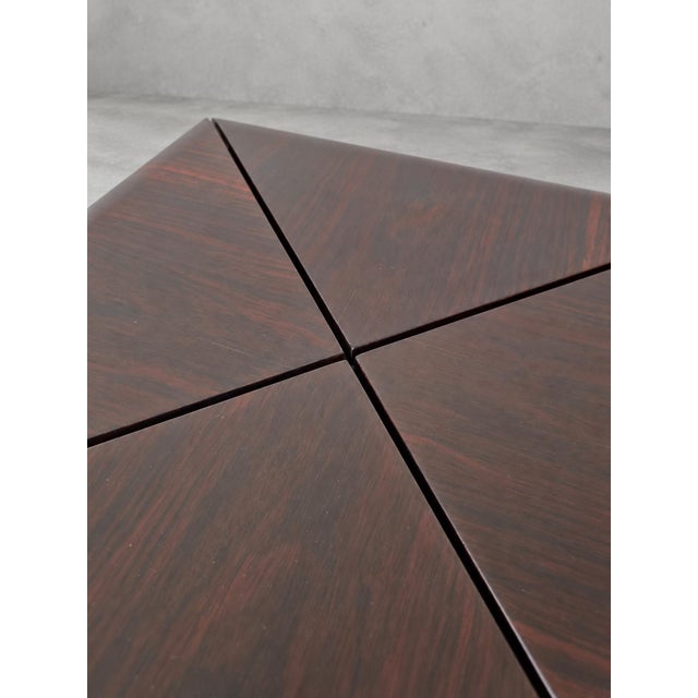 Rosewood Side Table from Jorge Zalszupin For Sale - Image 4 of 13