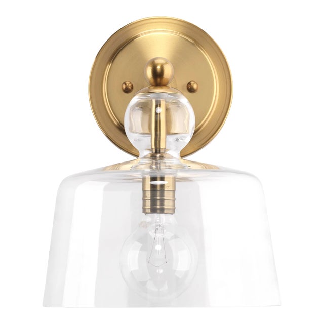Lifestyle by JY Hudson Wall Sconce in Brass For Sale