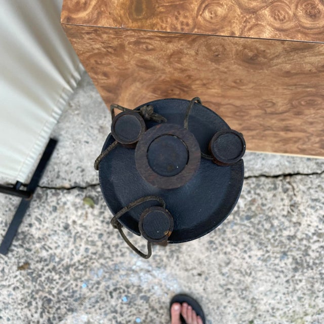 Mid Century Modern Rustic Western Fireplace Tool Set- 4 Pieces For Sale - Image 11 of 11