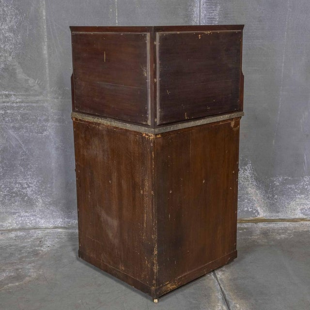 Edwardian Mahogany Corner Washstand, 1890s For Sale - Image 10 of 11