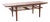 Danish Walnut and Cane Coffee Table by Anton Kildeberg, 1960s For Sale