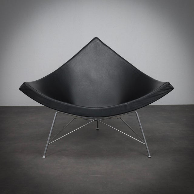 Coconut Lounge Chair in Leather by George Nelson for Vitra, 1955 For Sale - Image 11 of 11