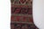 Traditional Christmas Stocking From Antique Sene Rug – Rich Green, Red & Blues Home Decor Stocking For Sale - Image 3 of 6
