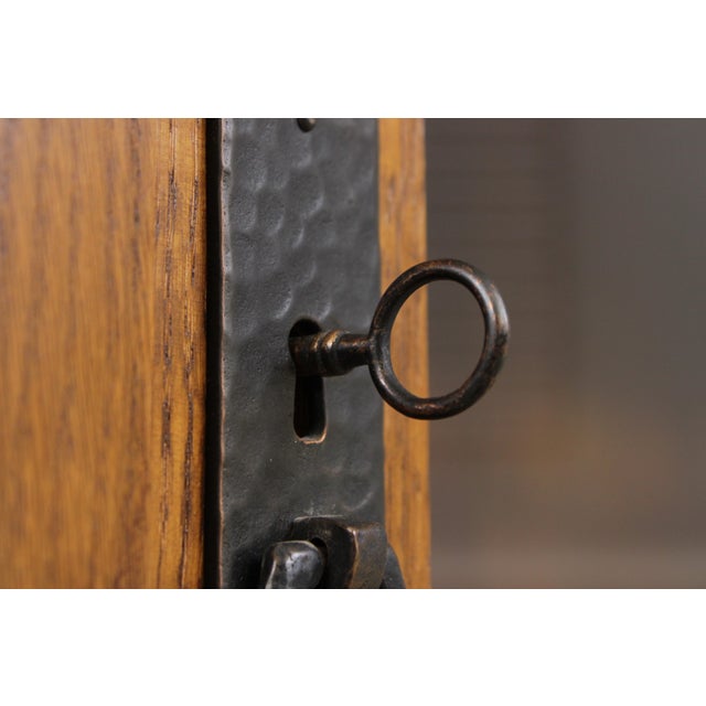 Stickley Mission Oak 1 Door Bookcase For Sale - Image 10 of 18