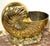 Late 20th Century Large Pair Polished Brass Nautilus Shell Vase by Sarreid, Spain, Circa 1970s For Sale - Image 5 of 10