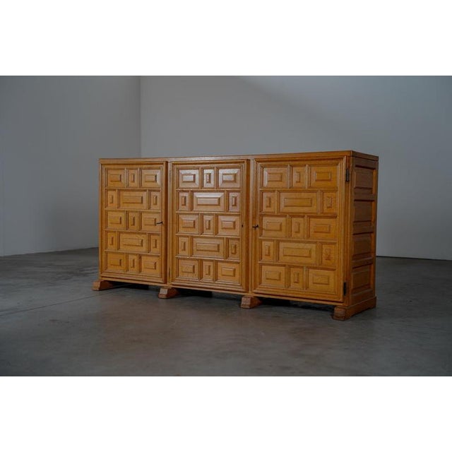 Late 20th Century Spanish Rustic Sideboard, 1970s For Sale - Image 5 of 11