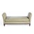 Baker Furniture Green Leather and Mahogany Day Bed Chaise For Sale In Chicago - Image 6 of 7