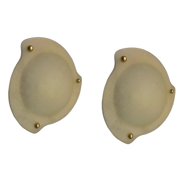 Murano Glass Sconces, 1980s, Set of 2 For Sale