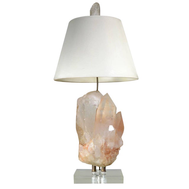 Monumental Quartz Crystal Lamp Chairish