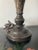 Late 20th Century Metal Lamp With Marble Motif For Sale - Image 4 of 10