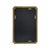 Metal Davis Mirror Gold For Sale - Image 7 of 11