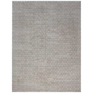 Modern Terra Rug in Natural Wool by Doris Leslie Blau For Sale