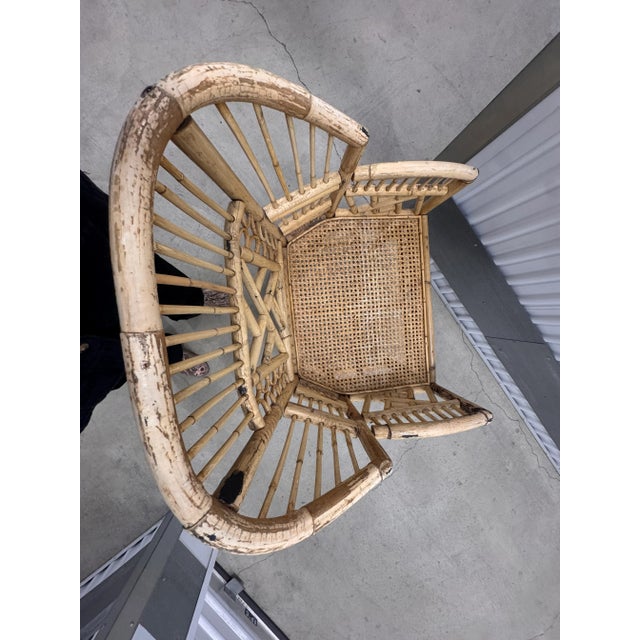 Chinoiserie 1950s Brighton Pavilion Mid Century Chair For Sale - Image 3 of 15