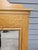 Late 20th Century Late 20th Century Baker Birdseye Maple and Faux Bamboo Mirror For Sale - Image 5 of 12