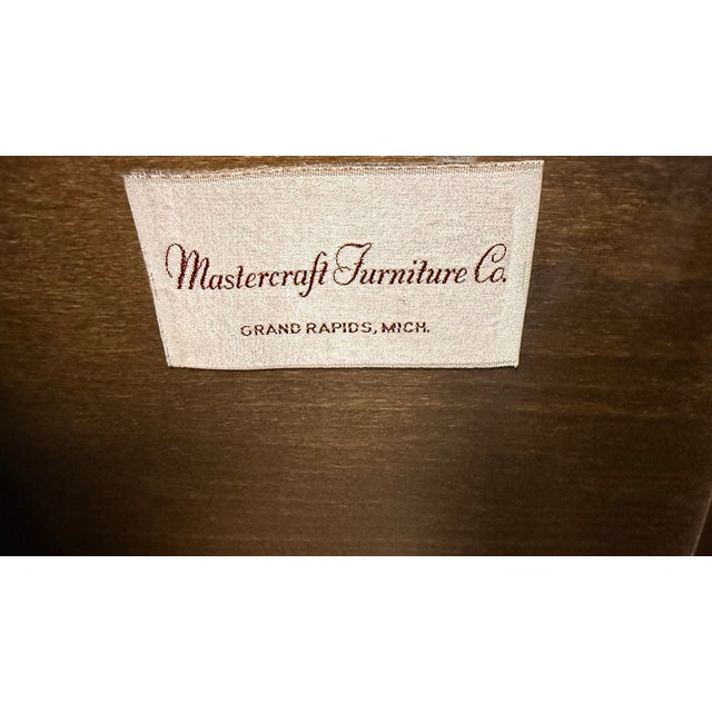 William Doezema for Mastercraft Burl Wood & Brass Armoire, 1970s For Sale - Image 14 of 14