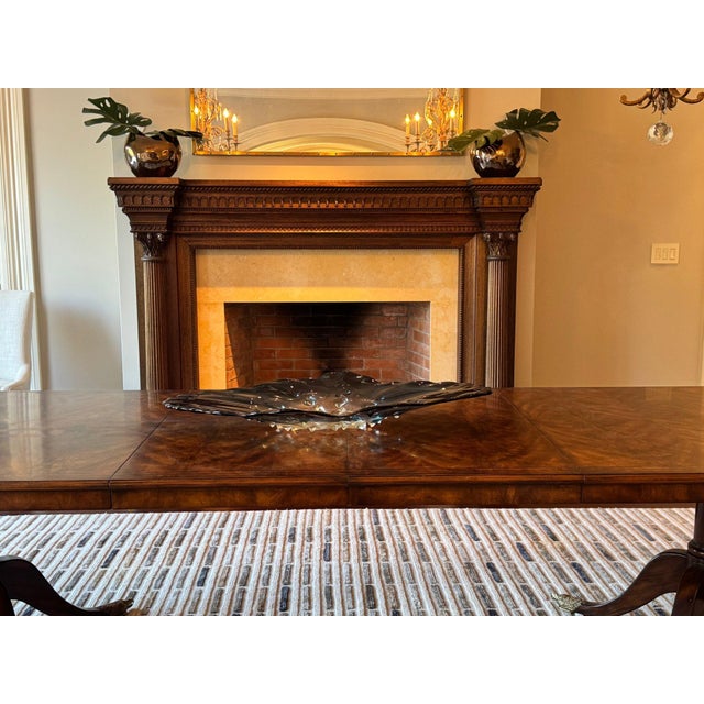 Aqua Stunning Large Aqua Blue "Murano Style" Glass Sculptural Centerpiece For Sale - Image 8 of 8