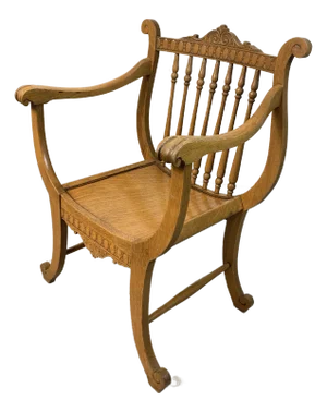Quarter Sawn Oak Dante Chair