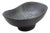 Mid-Century Ceramic Footed Bowl by Fridegart Glatzle for Karlsruher Majolika, Germany, 1970s For Sale
