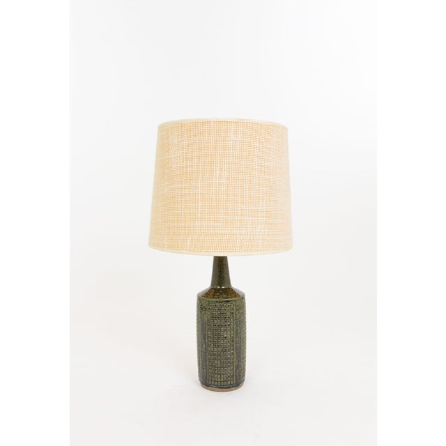 1960s Army Green Dl/30 Table Lamp by Linnemann-Schmidt for Palshus, 1960s For Sale - Image 5 of 6