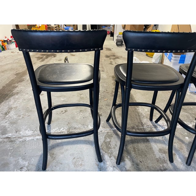 Pottery Barn Lucas Bar Stools - Pottery Barn For Sale - Image 4 of 8