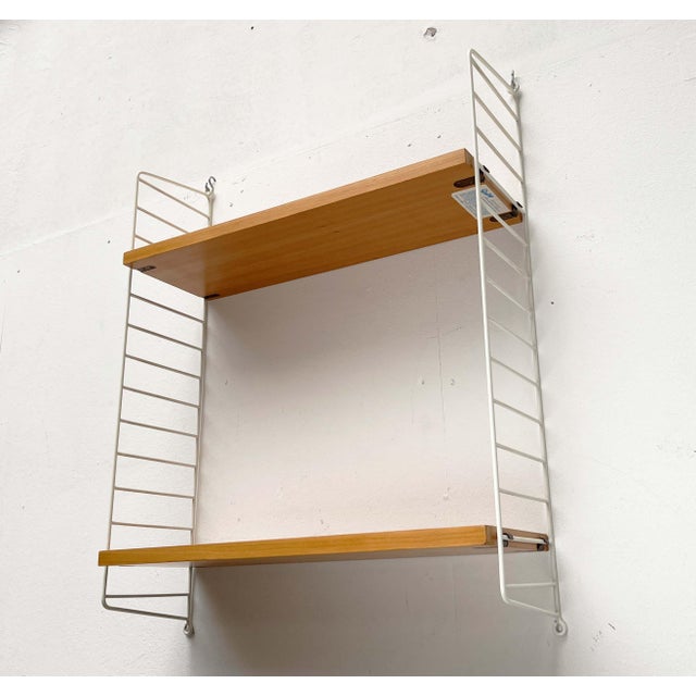 Mid-Century Modern White String Shelf from String Design Ab, Sweden, 1960s For Sale - Image 13 of 18