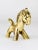 Metal Mid-Century Horse Brass Figurine by Walter Bosse for Herta Baller, Austria, 1950s For Sale - Image 7 of 11