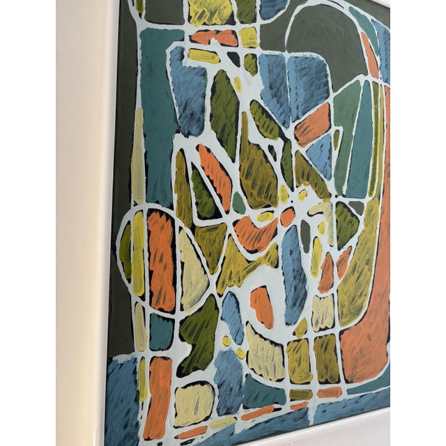 Francesco Magli (*1945), Abstract Painting, Pittura, Acrylic on Canvas, 1979, Italy For Sale - Image 10 of 12