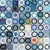 Textile 576 Circles v.5 - Large Original Geometric Abstract Acrylic and Oil Pastel Painting on Canvas by Brandon Neher For Sale - Image 7 of 9