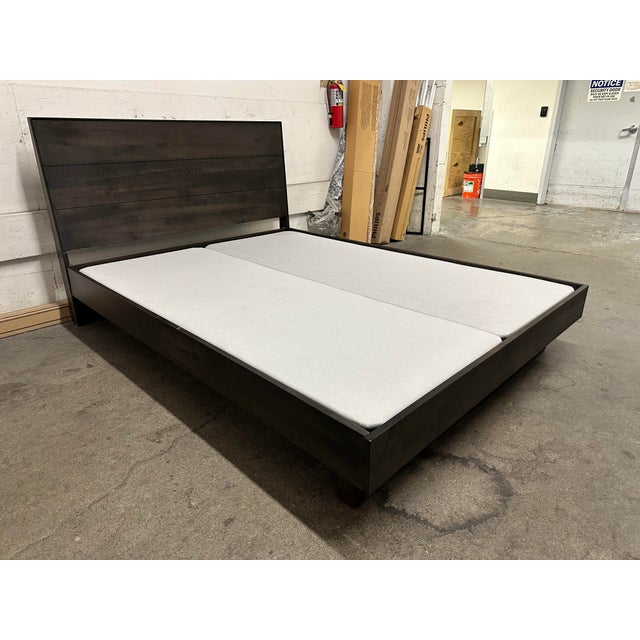 Queen Size Room & Board Hudson Bed Frame Chairish