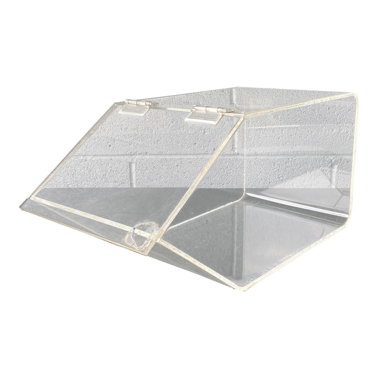 Acrylic Display / Storage Bin W/ Lift Open Top Chairish