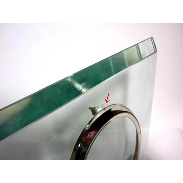 Art Deco Crystal Photo Frame, 1930s For Sale - Image 3 of 6