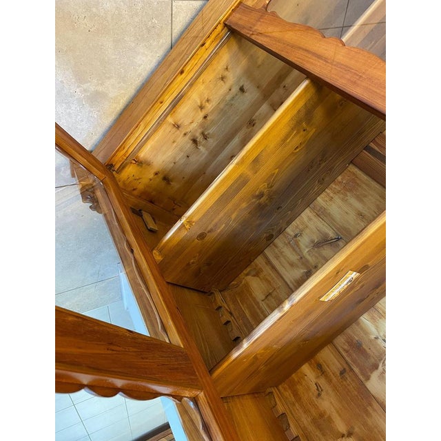 Biedermeier Display Cabinet in Cherrywood For Sale - Image 16 of 18